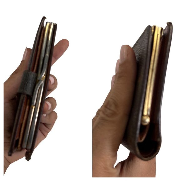 Authentic Louis Vuitton Wallet Porte Monnaie Billets Viennois Bifold Monogram LV - Picture 6 of 10